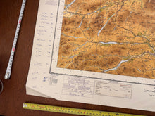 Load image into Gallery viewer, Original WW2 British Army RAF Navy Base Map of Scotland - The Eastern Highlands - The Militaria Shop