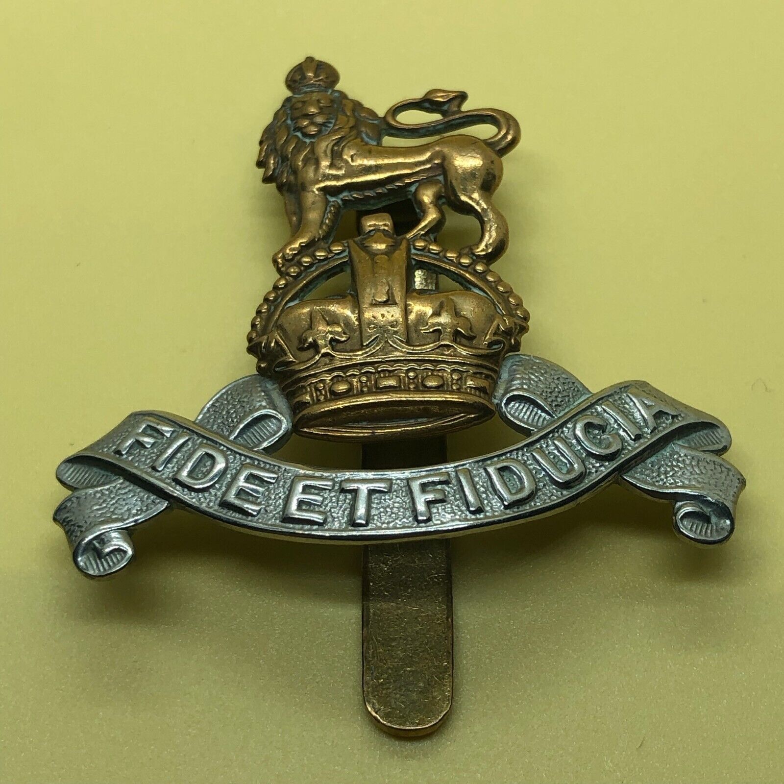 Original British Army Cap Badge - Royal Army Pay Corps - The Militaria Shop