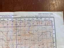 Load image into Gallery viewer, Original WW2 British Army GSGS Map of Scotland - Glen Clova & Lochnagar - The Militaria Shop