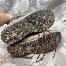 Load image into Gallery viewer, British Army Brown Leather Combat Boots - Altberg - Size UK 7M - The Militaria Shop