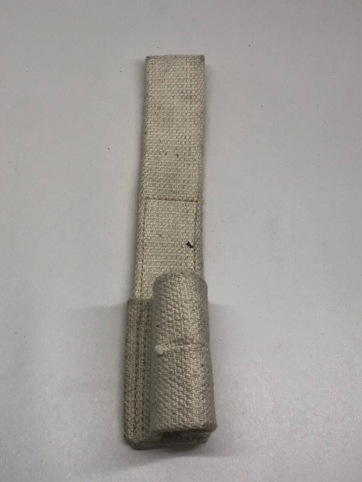 Original WW2 British Army 37 Pattern Webbing Bayo Frog - White for Guards & MP's - The Militaria Shop