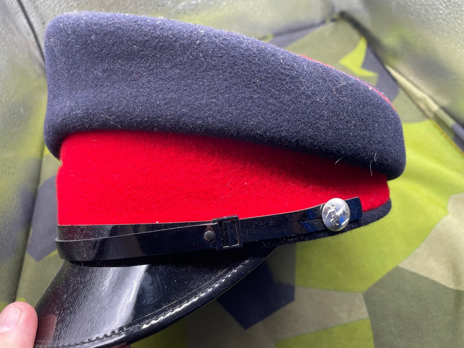 Original British Army Royal Army Veterinary Corps Woman's Cap - Size 54cm - The Militaria Shop