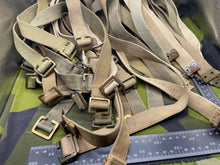 Load image into Gallery viewer, Single Original WW2 British Army 37 Pattern Auxiliary Equipment Strap - The Militaria Shop