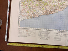 Load image into Gallery viewer, Original WW2 British Army GSGS OS Map of Great Britain - Hastings - The Militaria Shop