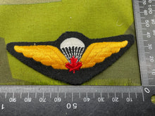 Charger l'image dans la galerie, Canadian Airborne Paratroopers Qualification Jump Wings Badge - The Militaria Shop