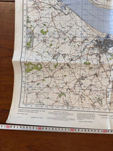 Load image into Gallery viewer, Original WW2 British Army GSGS OS Map of England & Wales - Mouth of the Humber - The Militaria Shop
