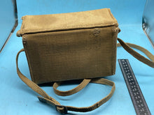 Load image into Gallery viewer, Original WW2 British Army 37 Pattern Economy Binocular Case with Shoulder Strap - The Militaria Shop