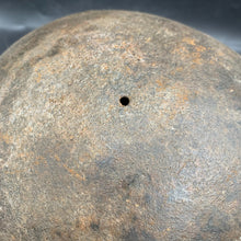 Charger l'image dans la galerie, Original British/Canadian Army WW2 Mk3 Turtle High Rivet Combat Steel Helmet - The Militaria Shop