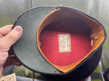 Load image into Gallery viewer, Original WW1 British Army GV Royal Engineer's Peaked Cap - Size 56cm - The Militaria Shop