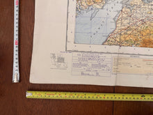 Load image into Gallery viewer, Original WW2 British Army RAF Navy Base Map of England - The Border of Scotland - The Militaria Shop