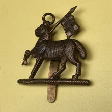 Load image into Gallery viewer, Original WW2 Era British Army Queens West Surrey (Queen's) Regiment Cap Badge - The Militaria Shop