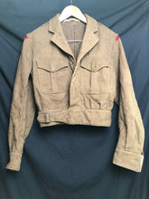 Load image into Gallery viewer, Original British Army Battledress Jacket - Size 10 37" Chest - Royal Engineers - The Militaria Shop