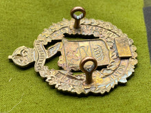 Load image into Gallery viewer, Original WW1 Canadian Army - Lord Strathconna's Horse Royal Canadians Cap Badge - The Militaria Shop