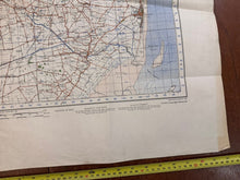 Load image into Gallery viewer, Original WW2 British Army GSGS OS Map England - Horncastel & Skegness - The Militaria Shop