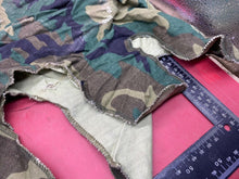 Lade das Bild in den Galerie-Viewer, Original US Army M1 Camo Helmet Cover - Vietnam Found - Combat Worn - The Militaria Shop