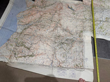 Load image into Gallery viewer, Original WW2 British Army GSGS Map of England & Wales 4/5 Maps Combined Together - The Militaria Shop