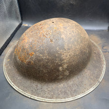 Load image into Gallery viewer, Original WW2 British Army Mk2 "Brodie" Combat Helmet - The Militaria Shop