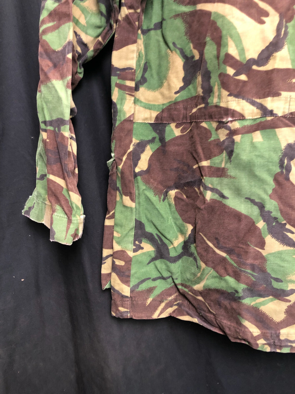 Vintage British Army Surplus Camouflaged Combat DPM Jacket - Size 180/96 - The Militaria Shop