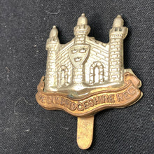 Load image into Gallery viewer, Original WW2 British Army Cap Badge - Cambridgeshire Regiment - The Militaria Shop