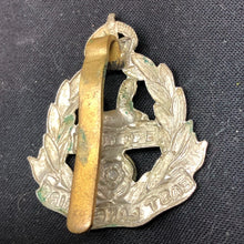 Load image into Gallery viewer, Genuine WW2 British Army Brass Cap Badge - East Lancashire Regiment - The Militaria Shop