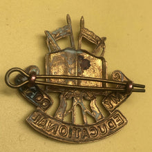 Load image into Gallery viewer, Original British Army Cap Badge - Army Educational Corps - The Militaria Shop