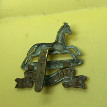 Load image into Gallery viewer, Original WW2 British Army Cap Badge - West Yorkshire Regiment - The Militaria Shop