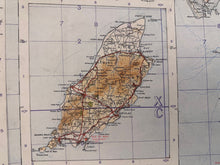 Load image into Gallery viewer, Original WW2 British Army RAF Navy Base Map of England - North Central - The Militaria Shop