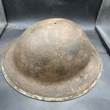 Load image into Gallery viewer, Original British Army WW2 Mk2 Combat Helmet - The Militaria Shop