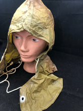 Load image into Gallery viewer, Original WW2 Canadian Army Camouflaged Smock Anti-Gas Hood - The Militaria Shop