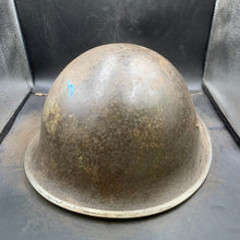 Load image into Gallery viewer, Original WW2 British/Canadian Army Mk3 "Turtle" Combat Helmet - The Militaria Shop