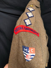 Load image into Gallery viewer, Original British Army Battledress Jacket - Size 5 - 37" Chest - Royal Engineers - The Militaria Shop