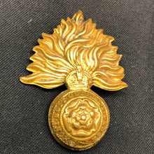 Load image into Gallery viewer, Genuine British Army WW2 Royal Fusiliers Cap Badge - The Militaria Shop