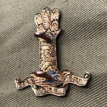 Load image into Gallery viewer, Genuine British Army Cap Badge - 11th Hussars - The Militaria Shop