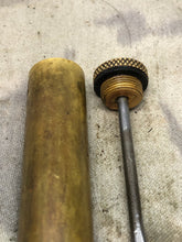 Load image into Gallery viewer, Original WW1 British Army SMLE Enfield Brass Oil Bottle - The Militaria Shop
