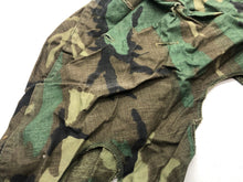 Load image into Gallery viewer, Original US Army Vietnam War Era M1 Camo Helmet Cover - Local Find - Combat Worn - The Militaria Shop