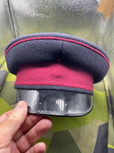 Lade das Bild in den Galerie-Viewer, Original British Army - Royal Army Medical Corps Peaked Cap - Size 59cm - The Militaria Shop