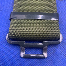 Load image into Gallery viewer, Genuine Webbing Belt British Army Issue Old Pattern Green - Max 50" Waist - The Militaria Shop