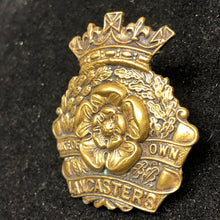 Load image into Gallery viewer, Original WW1 British Army Cap Badge - The Duke of Lancaster's Own Yeomanry - The Militaria Shop
