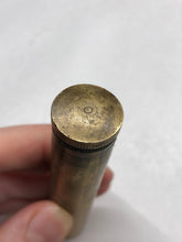 Load image into Gallery viewer, Original WW1 British Army SMLE Lee Enfield Brass Oil Bottle EFD Marked - The Militaria Shop
