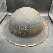 Load image into Gallery viewer, Original WW2 British Home Front Civil Defence Wardens Helmet - The Militaria Shop