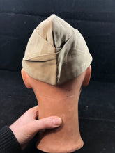 Load image into Gallery viewer, Original WW2 US Army Issue Garrison Cap / Side Cap - Size aprox 56cm - The Militaria Shop