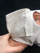 Load image into Gallery viewer, Royal Navy Extreme Cold Weather Flame Resistant White Face Mask Cover - NEW - The Militaria Shop