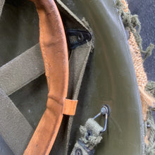 Charger l'image dans la galerie, Genuine Dutch Army M53 Euroclone of WW2 US M1 Camouflaged Helmet & Liner Set - The Militaria Shop