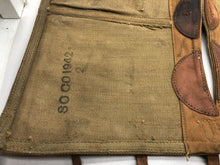 Load image into Gallery viewer, Original WW2 British Army 37 Pattern Despatch Riders High Sided Spats 1942 Dated - The Militaria Shop