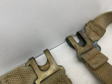 Load image into Gallery viewer, Original WW2 37 Pattern British Army L Strap Set - The Militaria Shop