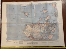 Load image into Gallery viewer, Original WW2 British Army GSGS Map of Scotland - Sollas - The Militaria Shop