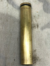Load image into Gallery viewer, Original WW1 WW2 British Army Empty Brass Oil Bottle Lee Enfield SMLE - The Militaria Shop