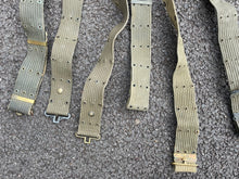 Charger l'image dans la galerie, Original WW2 US Army Equipment Belt - The Militaria Shop