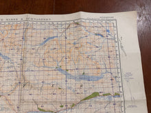 Lade das Bild in den Galerie-Viewer, Original WW2 British Army GSGS Map of Scotland - Loch Maree & Achnasheen - The Militaria Shop