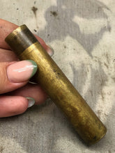 Load image into Gallery viewer, Original WW1 British Army SMLE Enfield Brass Oil Bottle - EFD Marked - The Militaria Shop